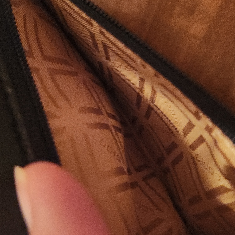 Lodis Black Leather Eallet with Bow Detail - Picture 3 of 12